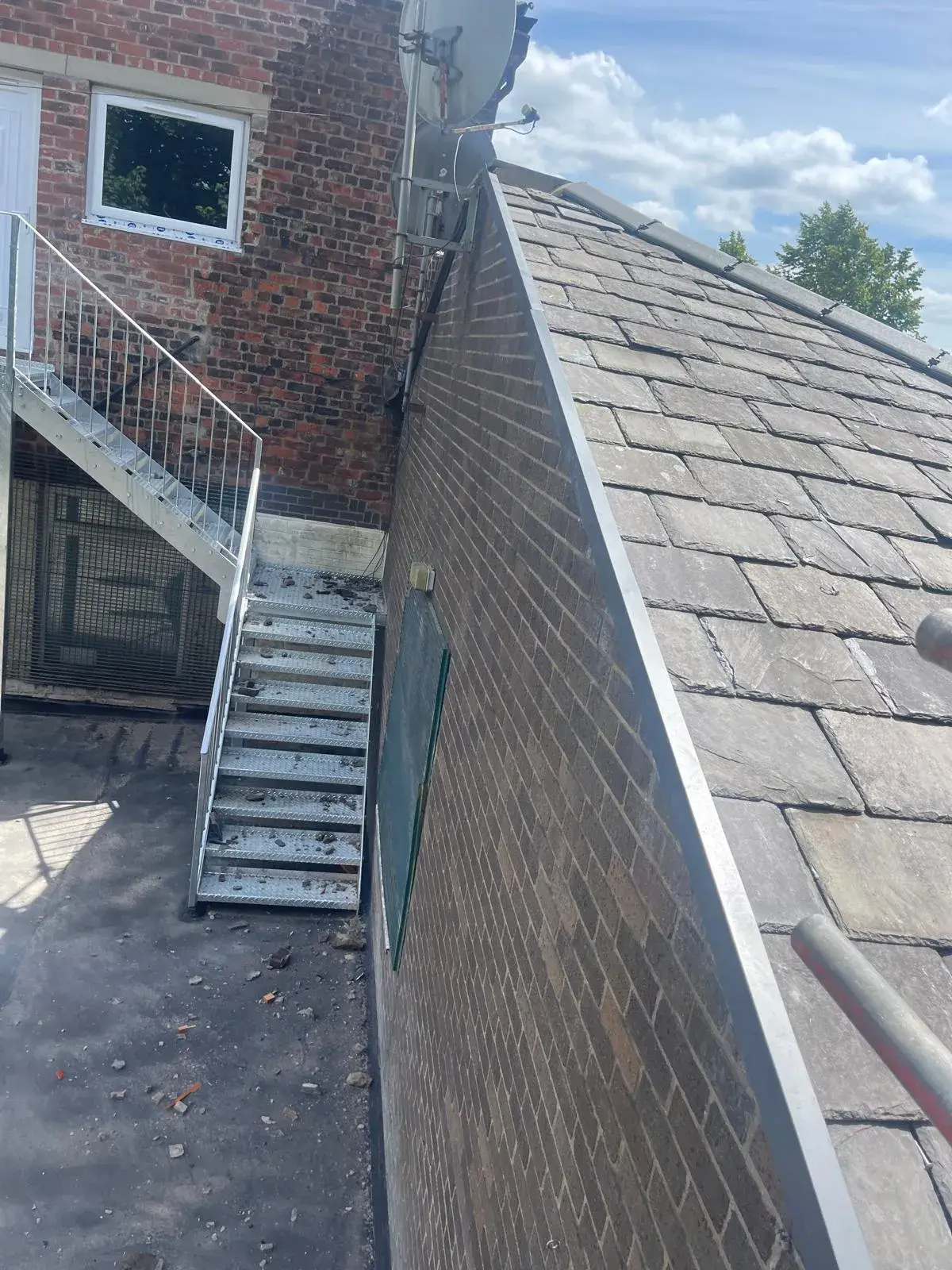 side of roof