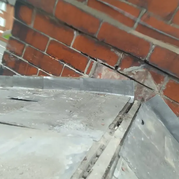 before roof fixed